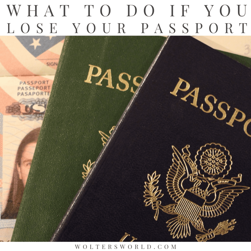 What to Do If You Lose Your Passport While Traveling Wolters World