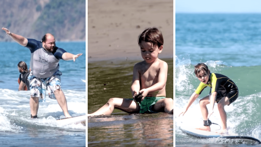 Surf lessons in Jaco