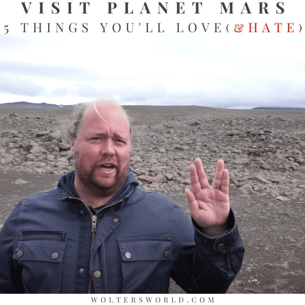 mars tourism information