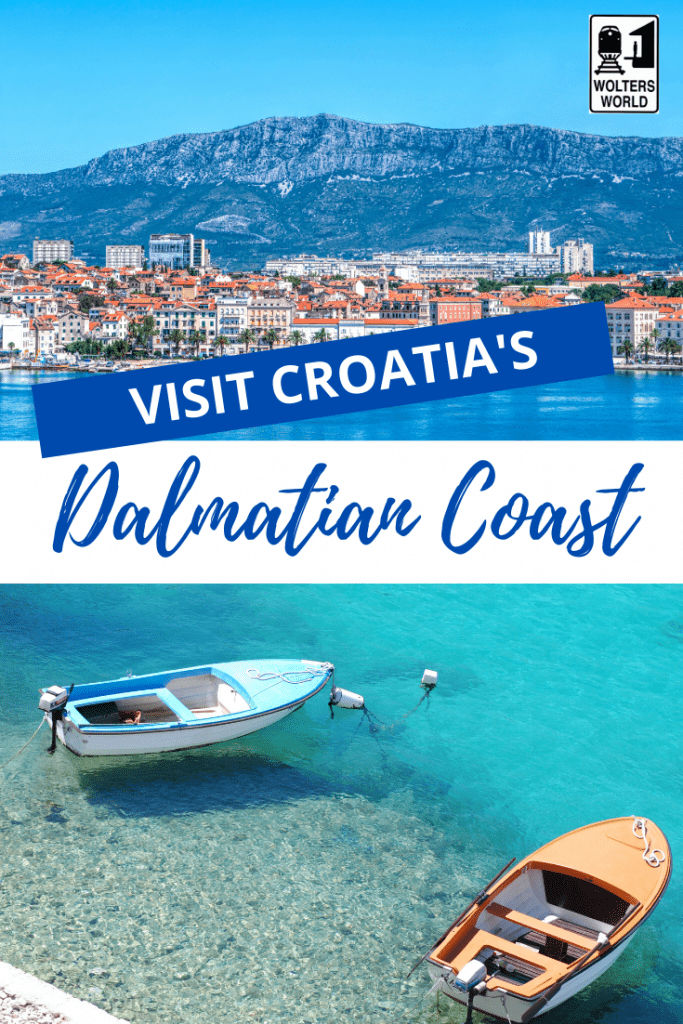 Dalmatian coast of croatia