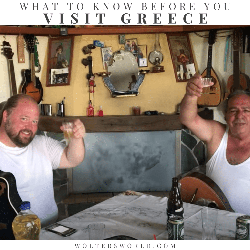 the locals in greece