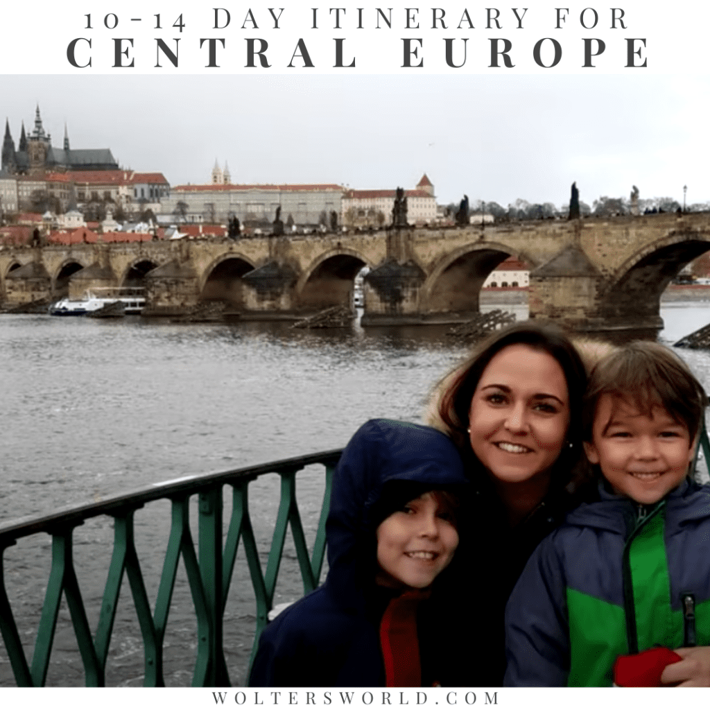 family vacation in prague