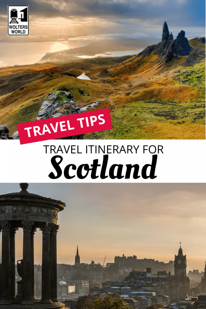 Scotland itinerary