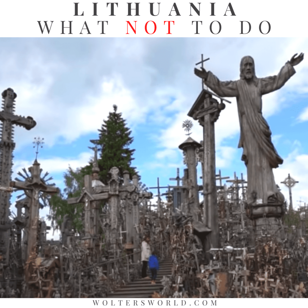 Hill of Crosses in Lithuania