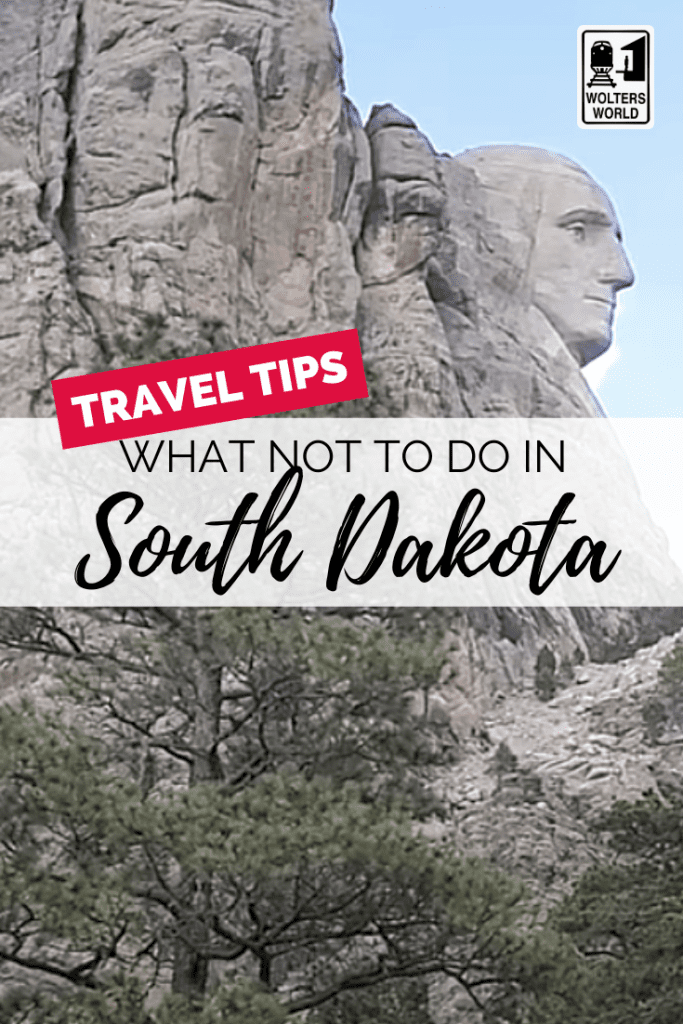 Don'ts of South Dakota