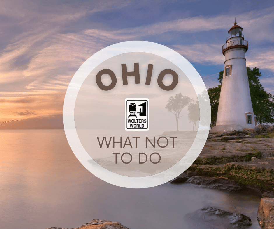 Ohio don'ts