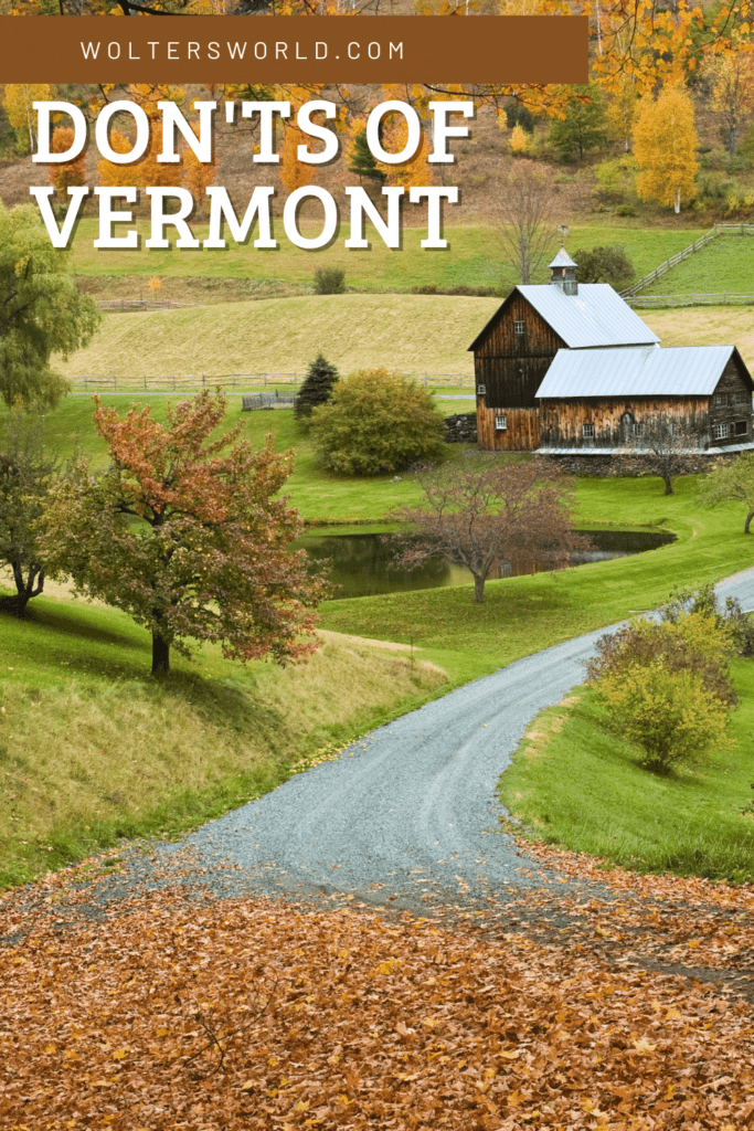 Vermont tourism