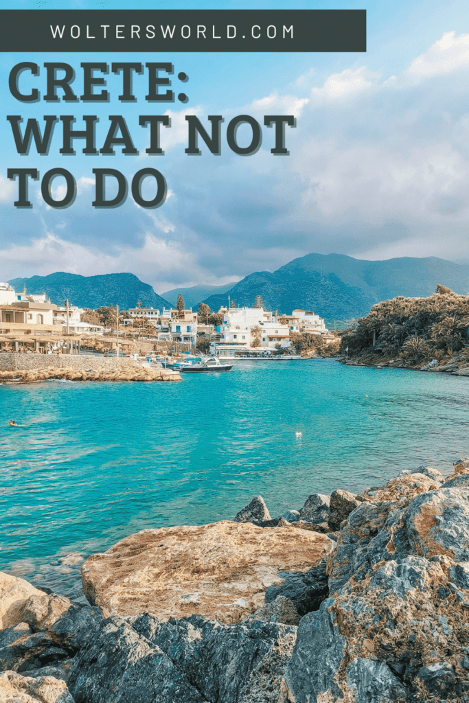 Crete vacation