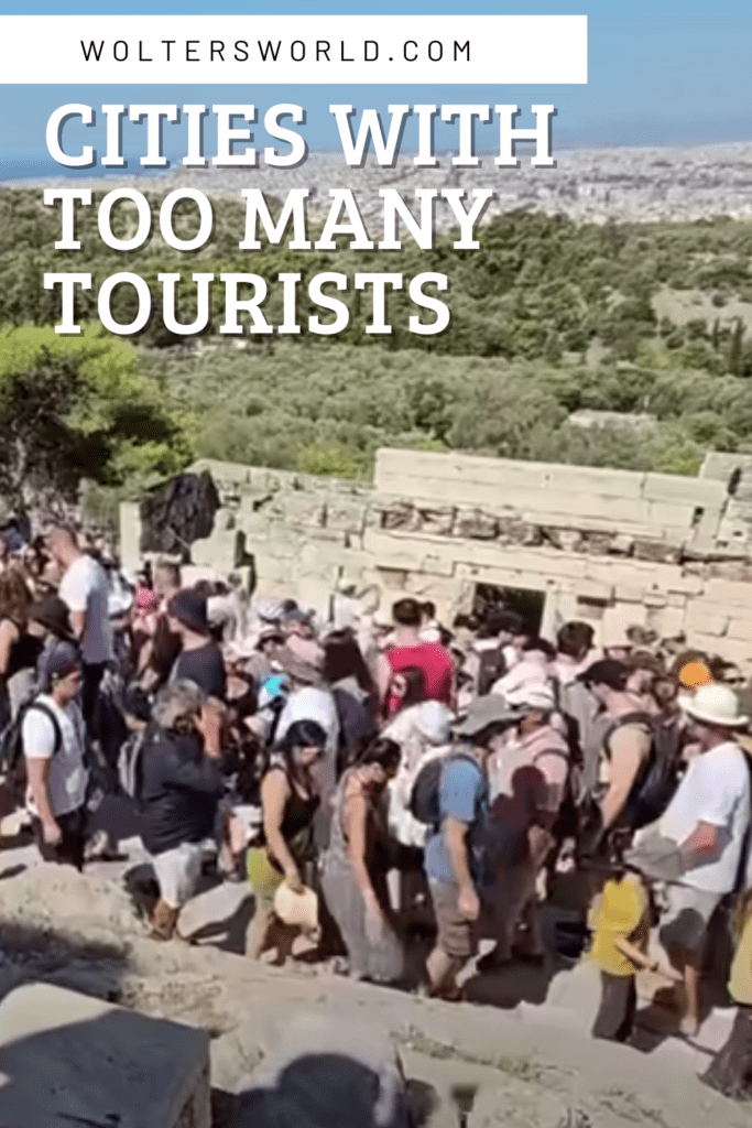 too many tourists in europe