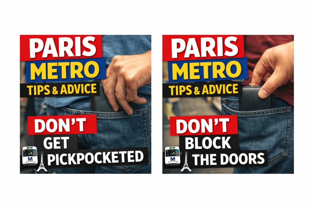 tips for the paris metro